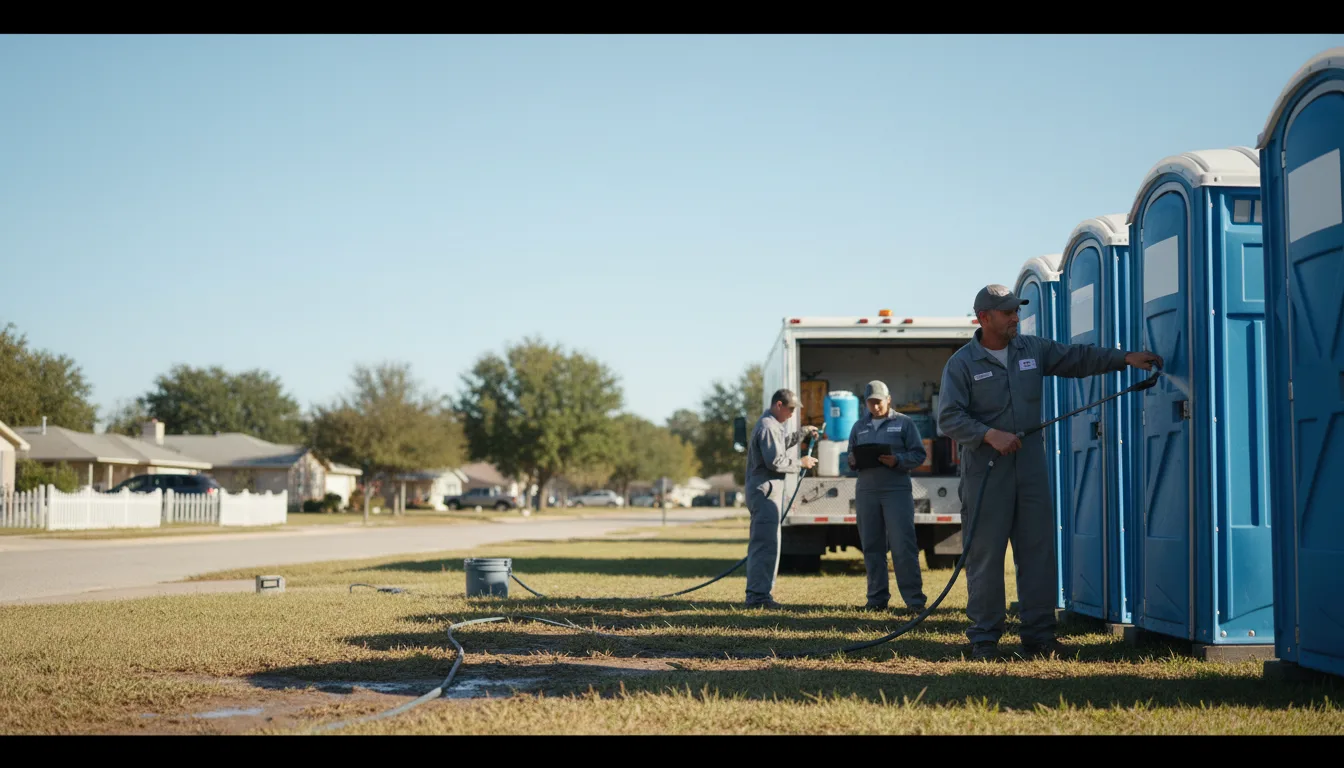 Long-Term Portable Toilet Rental in Union City, OH near me